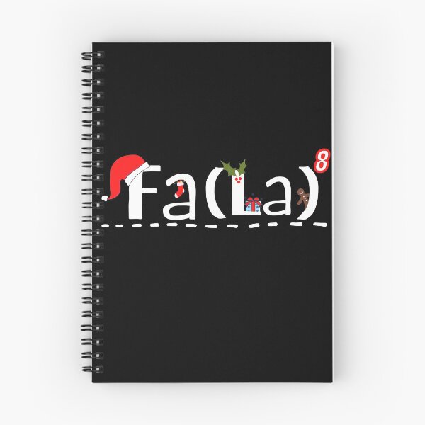 Item preview, Math fa la - It's the season to be jolly - Fa la la la la la la la la - Merry Christmas designed and sold by For the love of Pixels.