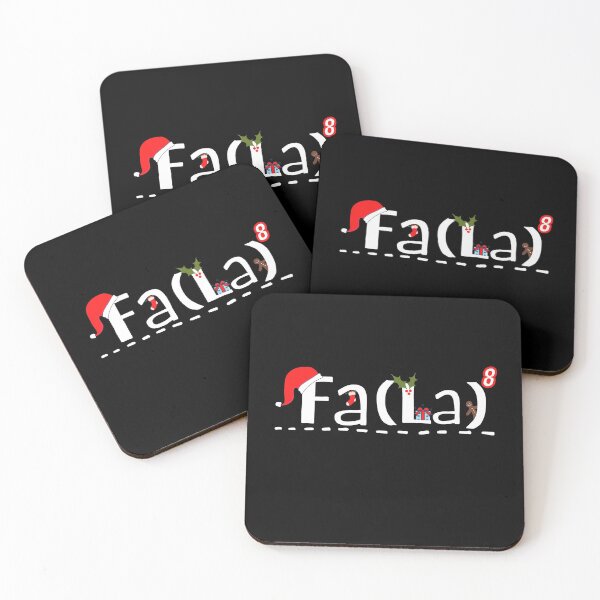 Item preview, Math fa la - It's the season to be jolly - Fa la la la la la la la la - Merry Christmas designed and sold by For the love of Pixels.