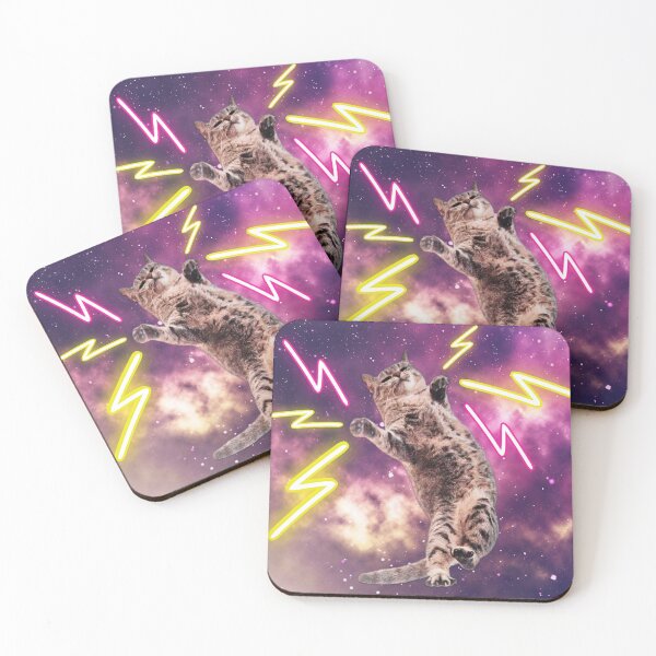 Item preview, Neon Cat Lightning Bolt designed and sold by Schka.