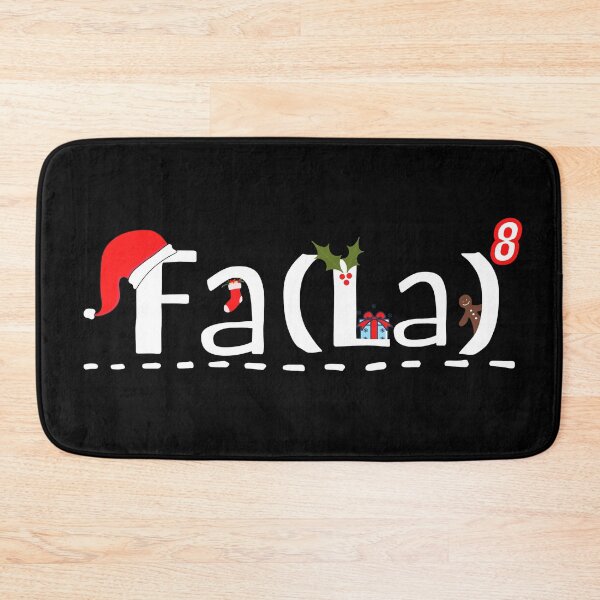 Item preview, Math fa la - It's the season to be jolly - Fa la la la la la la la la - Merry Christmas designed and sold by For the love of Pixels.
