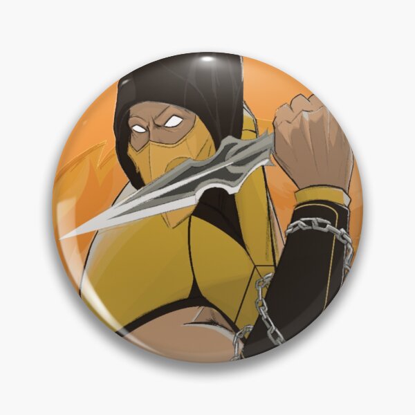 Item preview, Scorpion fire attack (Mortal Kombat) designed and sold by AuGuiii.