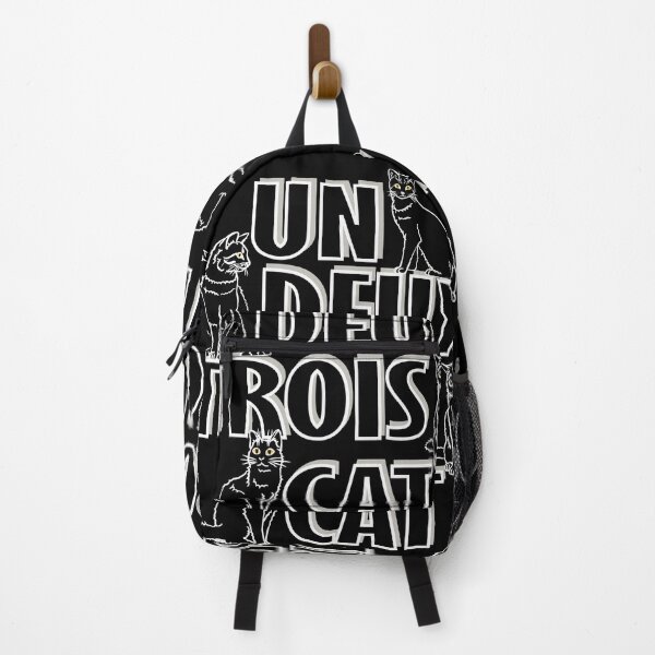 Item preview, Un Deux Trois Cat - Funny French designed and sold by TheInkElephant.