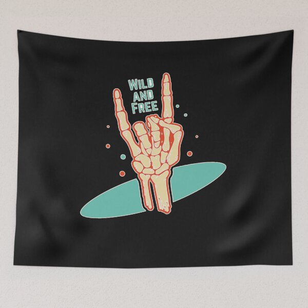 Item preview, The skull hand - wild and free designed and sold by Elizzart.
