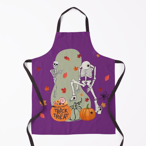 Item preview, Skeleton Trick Or Treating Pattern For Halloween Fans - Cute Halloween designed and sold by Vero De.