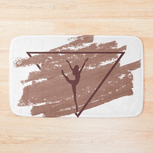 Item preview, art disegn with ballet dancer, in brown and burgundy composition designed and sold by reka88.
