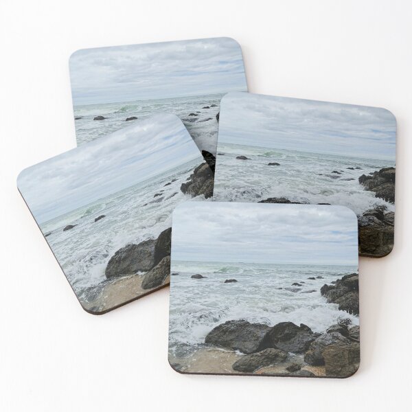 Item preview, Waves Crashing on Rocky Beach designed and sold by Brasilia.