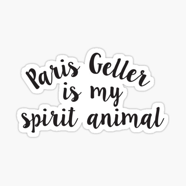 Item preview, Paris Geller Spirit Animal designed and sold by LisaDylanArt.