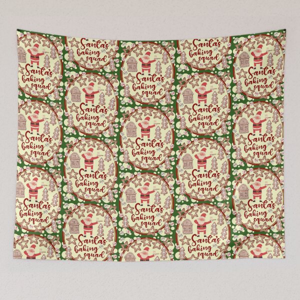 Item preview, Santa's baking squad designed and sold by sandpiperstudio.