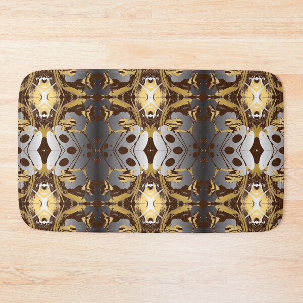 Item preview, Brown and Gold Ebru Texture designed and sold by Artystico  ⭐⭐⭐⭐⭐.