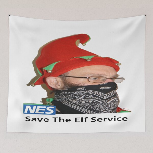 Item preview, Save the National Elf (Health) Service - Wear a Mask designed and sold by davidmurtagh.