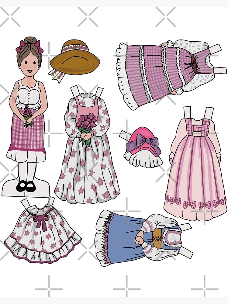 Gingham best sale paper dolls