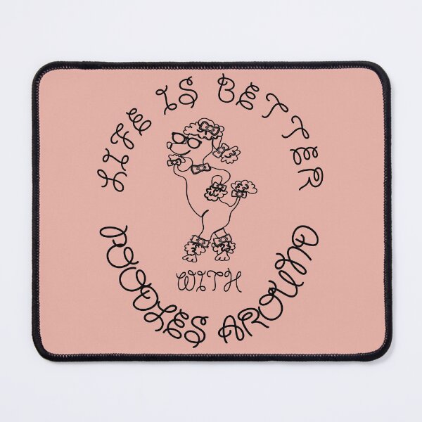 Item preview, Life is better with poodles around designed and sold by diaza.