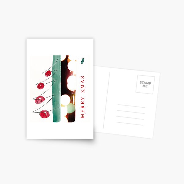 Merry XMAS Postkarte