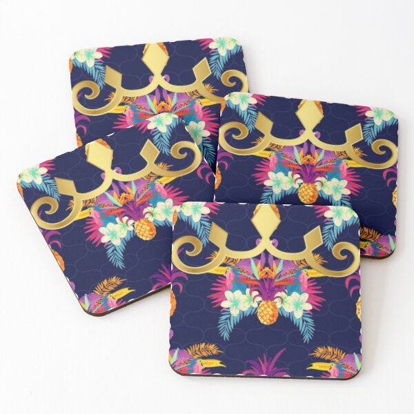 Item preview, Artistic jungle flowers designed and sold by SKMAXX.