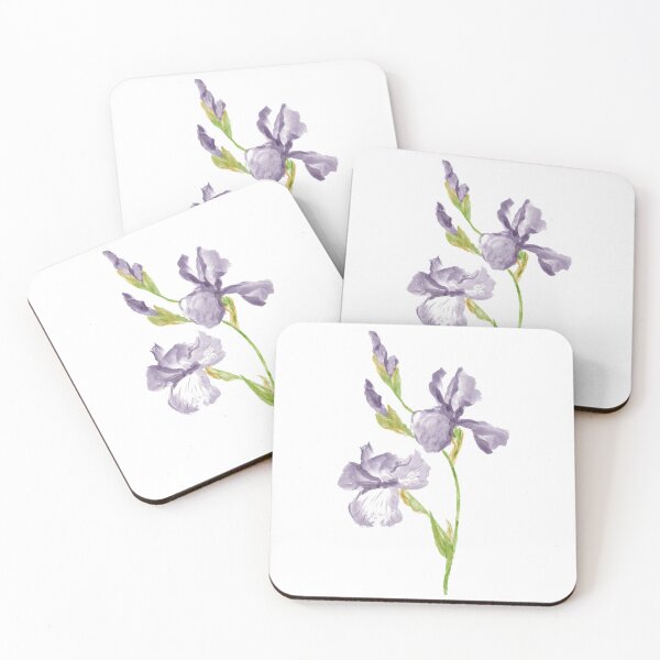 Item preview, Bearded purple Iris designed and sold by RoseMaryWP.