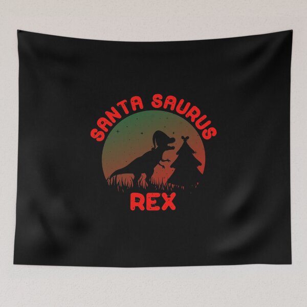 Item preview, Here Comes Santa Saurus Rex designed and sold by SewnMemories.