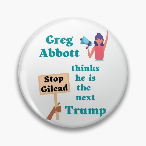 Item preview, Greg Abbott designed and sold by speakupandshine.