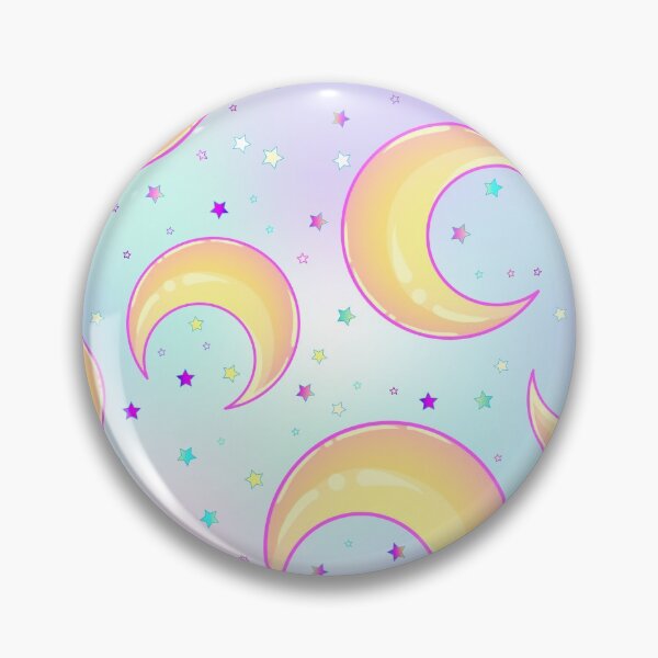 Artikelvorschau, Hübsches Kawaii Anime Moon Magical Girl Pattern entworfen und verkauft von M3G4MERCH.