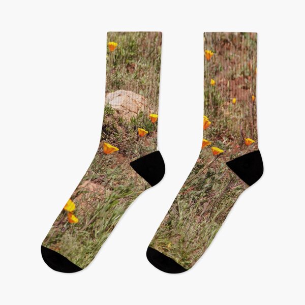 Item preview, California Poppies Growing Wild  designed and sold by heatherfriedman.