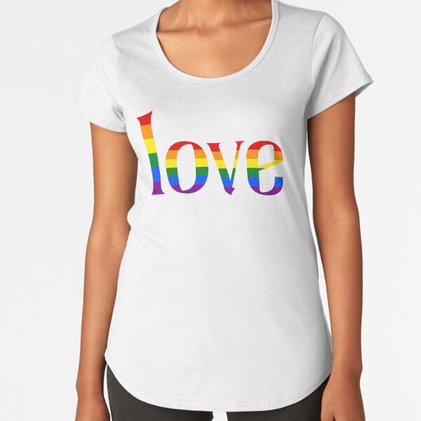 Item preview, LOVE - rainbow flag colours designed and sold by Starlett Designs.