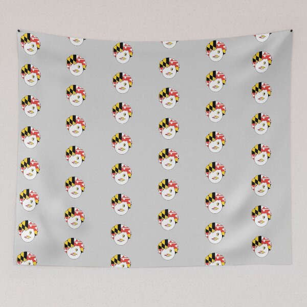 Item preview, Edgar A. Boh with Maryland Flag (Face Only) designed and sold by canossagraphics.