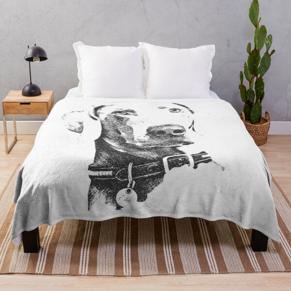 Item preview, Weimaraner Black and White Design designed and sold by Fusti.