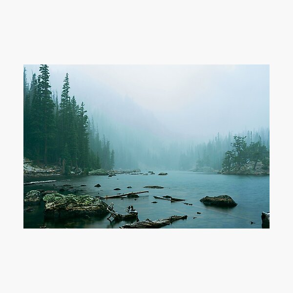 Serenity at Dream Lake Photographic Print