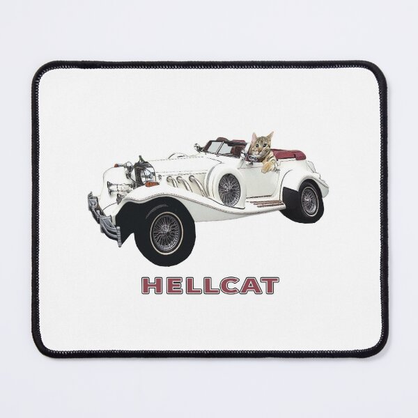 Item preview, Hell cat racing cat designed and sold by janraydesigns.