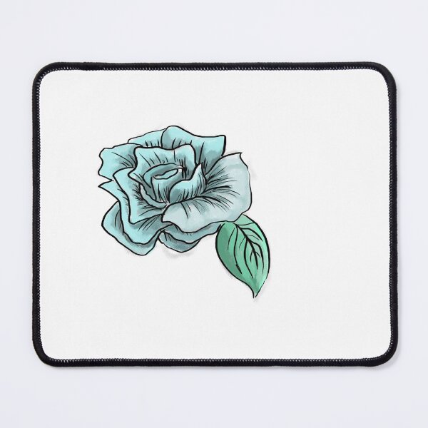 Blue Blossom Mouse Pad