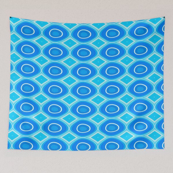 Item preview, Blue oval title pattern designed and sold by bradm50.