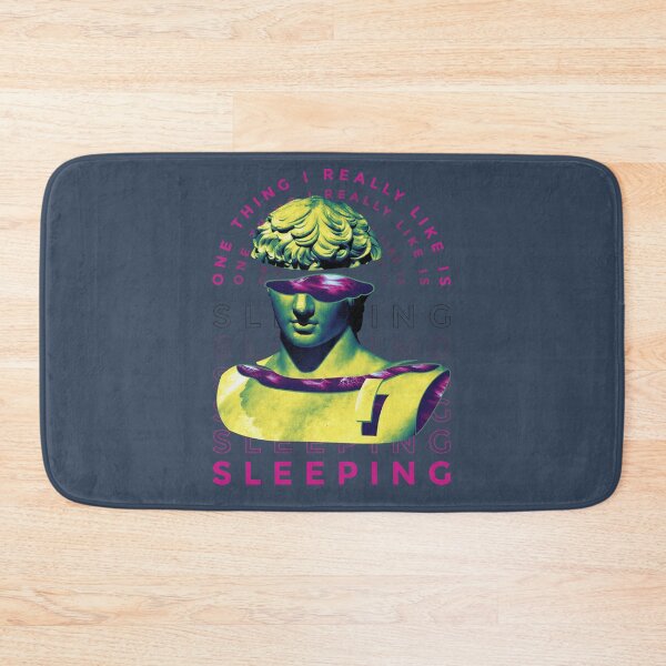 Item preview, Sleeping edgy quote Statue Photoshop designed and sold by Klotho-Fashion.