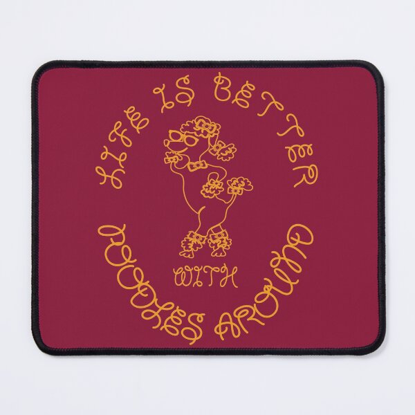 Item preview, Life is better with poodles around designed and sold by diaza.