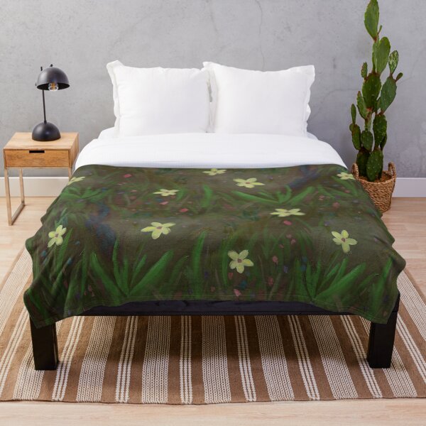 Item preview, Abstract Flowers and Grass Painting designed and sold by ipoxstudios.