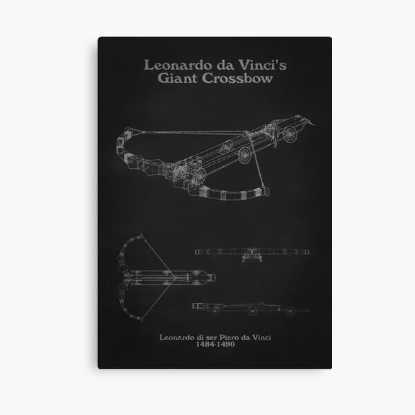 Da Vinci's Giant Crossbow Canvas Print