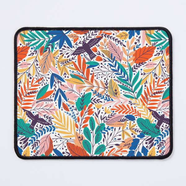 Item preview, Bright Botanical with Flying Birds designed and sold by Griffletta.