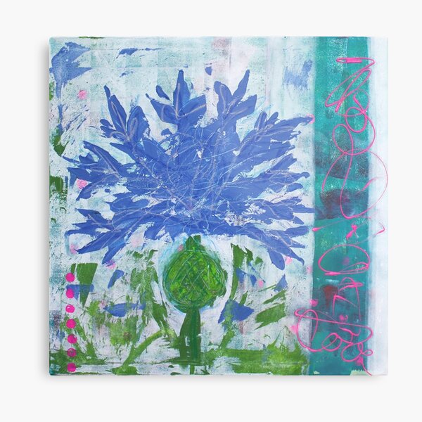 Kornblume | Bluebottle Metallbild