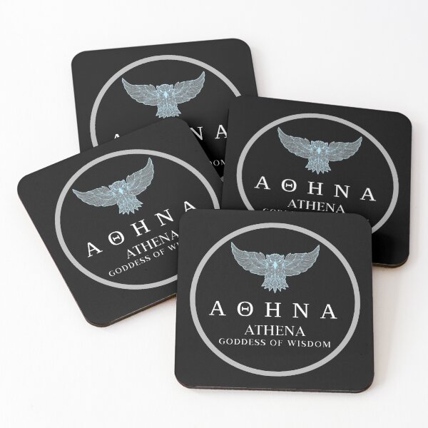 Item preview, Athena Greek Goddess of Wisdom Owl Mythology Design designed and sold by OnyxMoonDesigns.