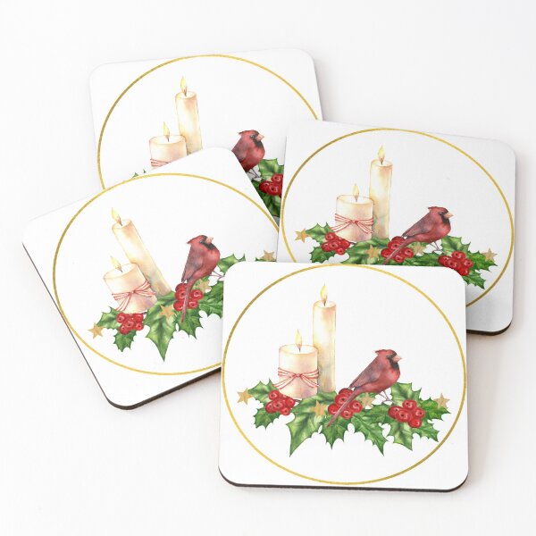 Artikelvorschau, Edwardianischer Weihnachtskardinal entworfen und verkauft von Starlett Designs.
