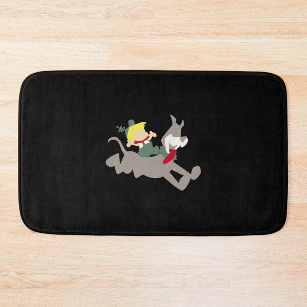 Item preview, boy riding his dog designed and sold by high-star.