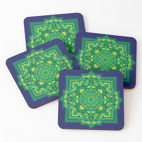 Item preview, Mandala - Parakeet Green designed and sold by jmm0015.