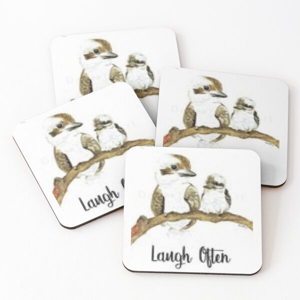 Item preview, Laugh Often Sweet Bird Stickers - Buy any 4 and get 25% off.   Buy any 10 and get 50% off.  designed and sold by lduke47.