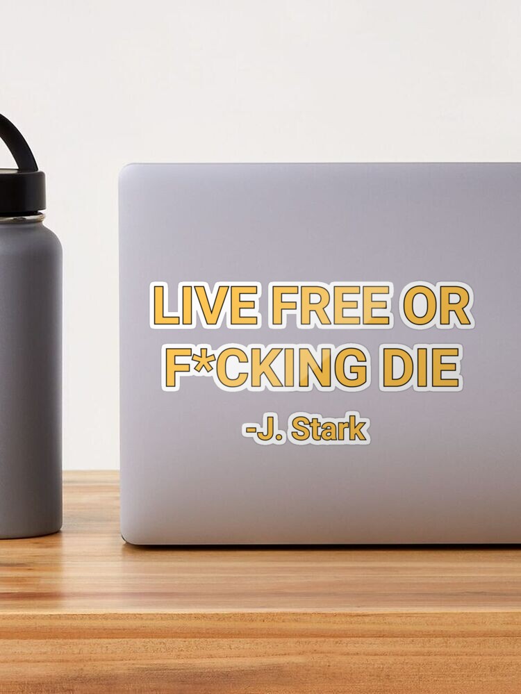 J. Stark Tribute Sticker for Sale by fithpost