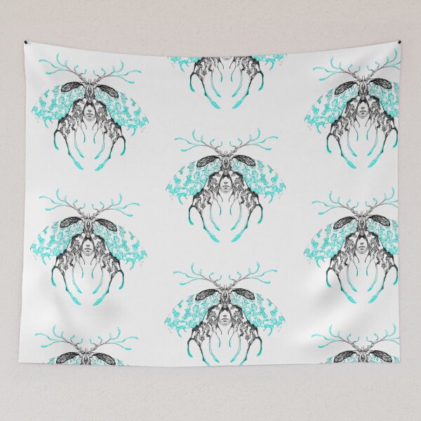Item preview, Blue moth designed and sold by DaryaPawuk.