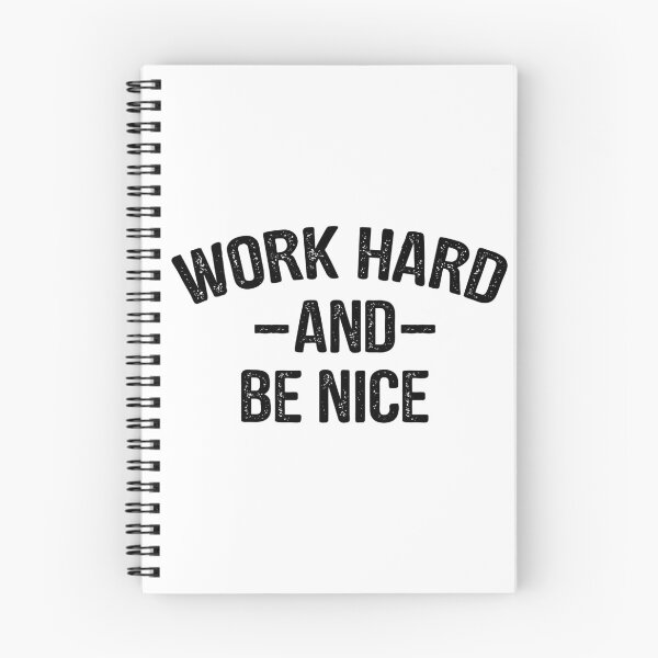Item preview, Work Hard and Be Nice designed and sold by Profashionall.