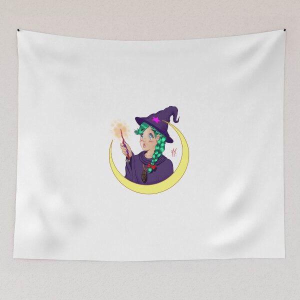 Item preview, Halloween Dark Cute Witch Moon designed and sold by AeronArbuthnot.