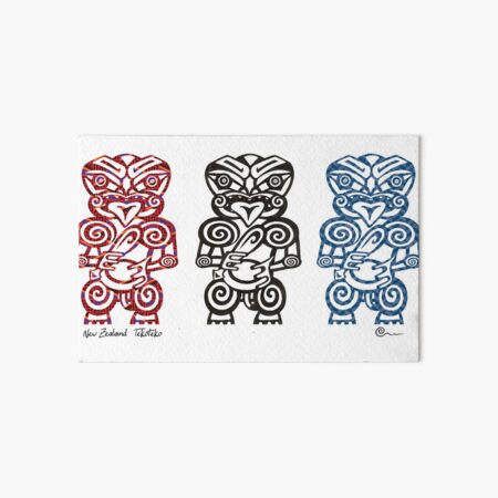 Hei Matau, Maori Hook design meaning Prosperity Art Board Print