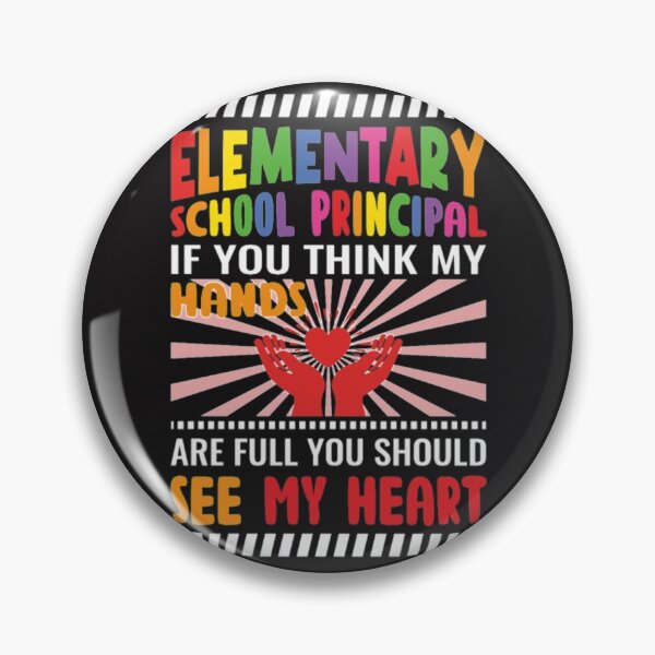 Item preview, Elementary school principal see my heart designed and sold by Themngocbao.
