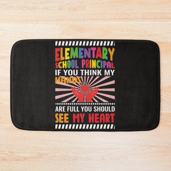Item preview, Elementary school principal see my heart designed and sold by Themngocbao.