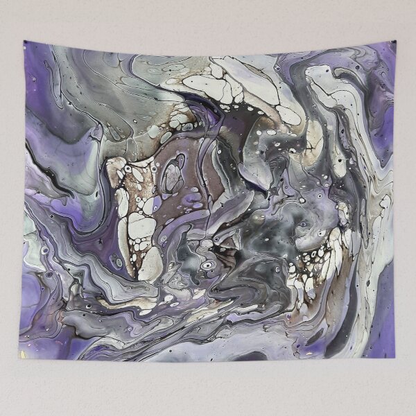 Item preview, Purple Fluid Art designed and sold by Ísabella Ævarsdóttir.