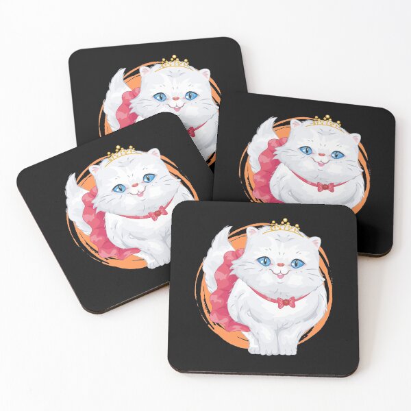Item preview, Princess Persian Cat Orange Splash designed and sold by Wachi-A.